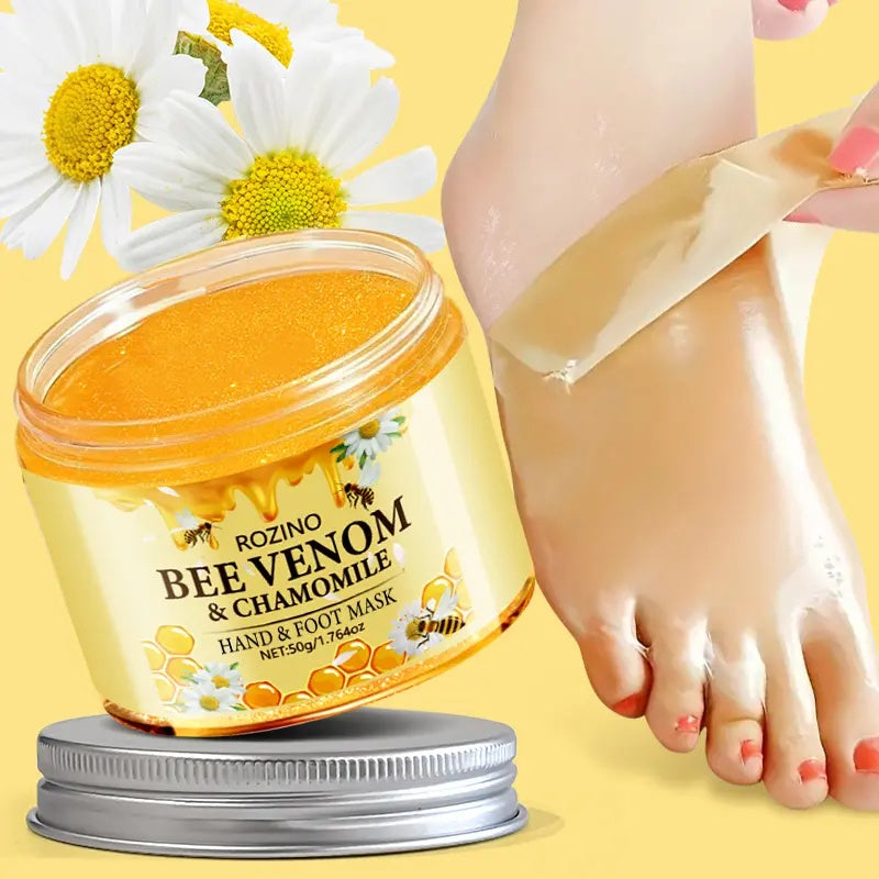 ROZINO Bee Venom & Chamomile Hand & Foot Mask for Dry Skin - 150g