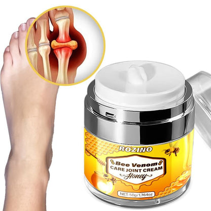 ROZINO Bee Venom Care Joint Cream - Soothing Relief for Joint Discomfort Treatment Therapeutic