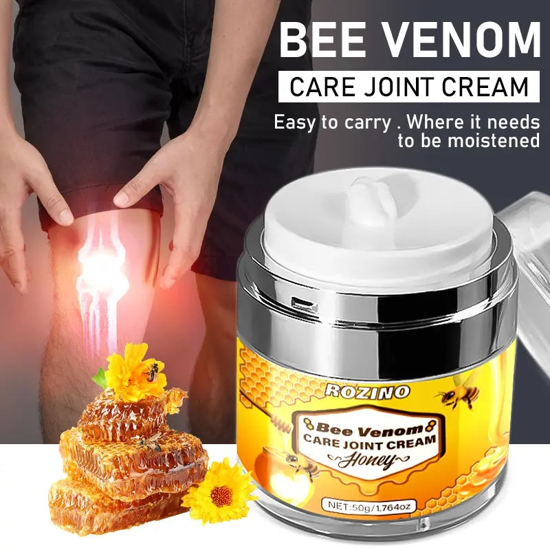 ROZINO Bee Venom Joint Cream - Soothing Relief for Joint Discomfort