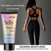 ROZINO Belly Firming & Reshaping Cream - Skin Tightening Moisturizer