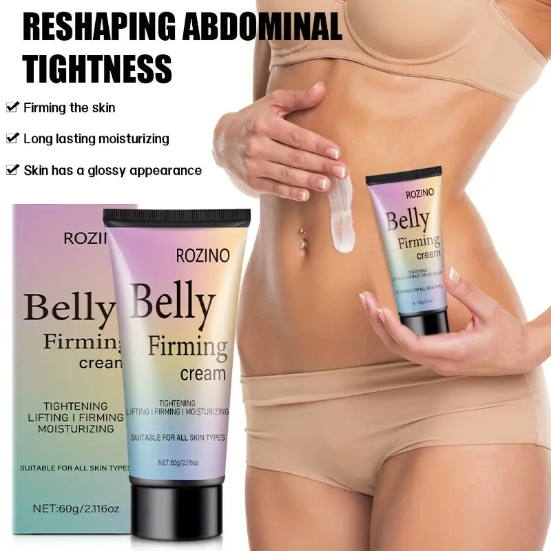 ROZINO Belly Firming & Reshaping Cream - Skin Tightening Moisturizer