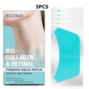 Rozino Bio-Collagen & Retinol Firming Neck Patches - Anti-Wrinkle Silicone Pads