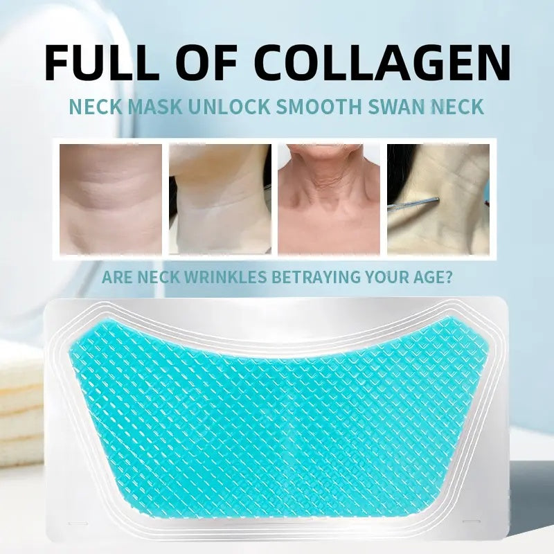 Rozino Bio-Collagen & Retinol Firming Neck Patches - Anti-Wrinkle Silicone Pads
