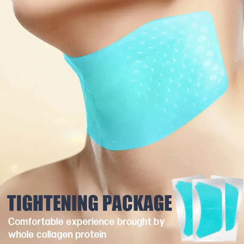 Rozino Bio-Collagen & Retinol Firming Neck Patches - Anti-Wrinkle Silicone Pads