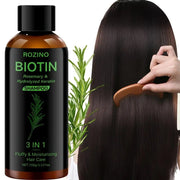 Rozino Biotin & Rosemary 3-in-1 Shampoo with Hydrolyzed Keratin