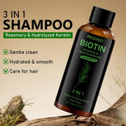 Rozino Biotin & Rosemary 3-in-1 Shampoo with Hydrolyzed Keratin