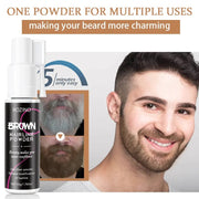 Rozino Brown Hairline Powder - Root Touch Up & Gray Coverage for Women & Men, 48-Hour Stain-Proof