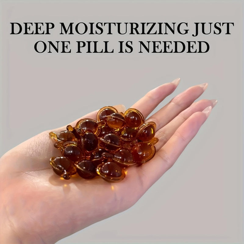ROZINO Caffeine Hair Capsules - Smooth & Glossy Hair Treatment
