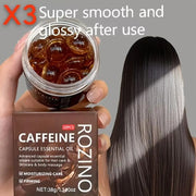 ROZINO Caffeine Hair Capsules - Smooth & Glossy Hair Treatment