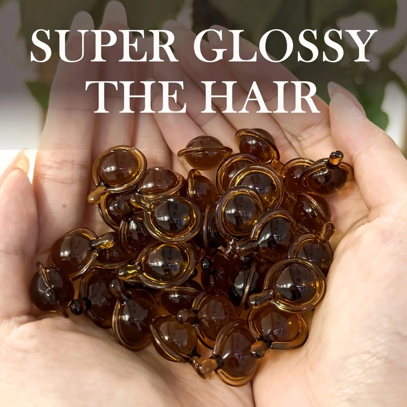 ROZINO Caffeine Hair Capsules - Smooth & Glossy Hair Treatment