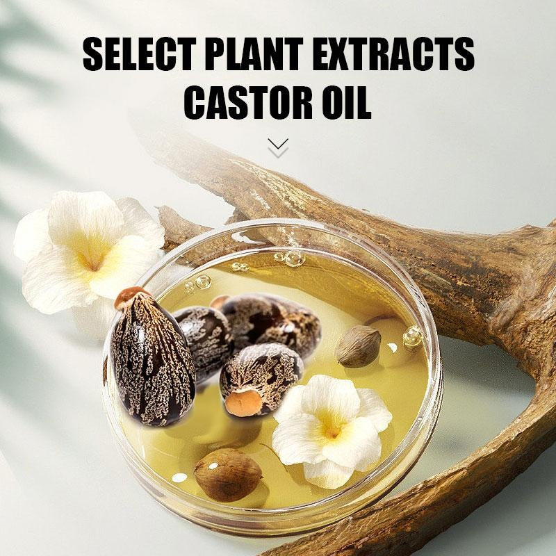 ROZINO Castor Oil - Cold Pressed & Pure for Hair, Skin & Body Care