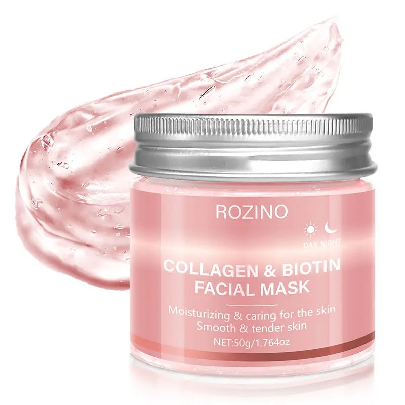 ROZINO Collagen & Biotin Hydrating Facial Mask - 50g