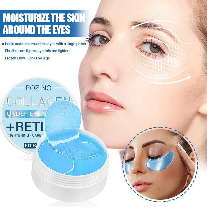 ROZINO Collagen & Retinol Under Eye Masks - Firming & Nourishing Eye Care