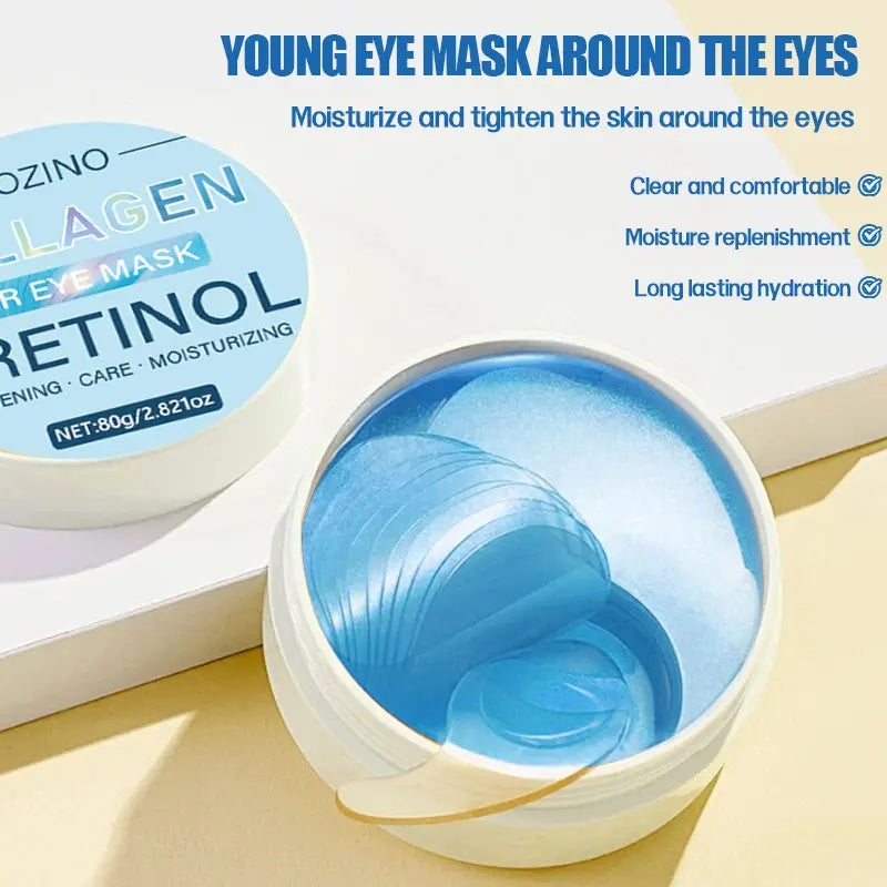 ROZINO Collagen & Retinol Under Eye Masks - Firming & Nourishing Eye Care