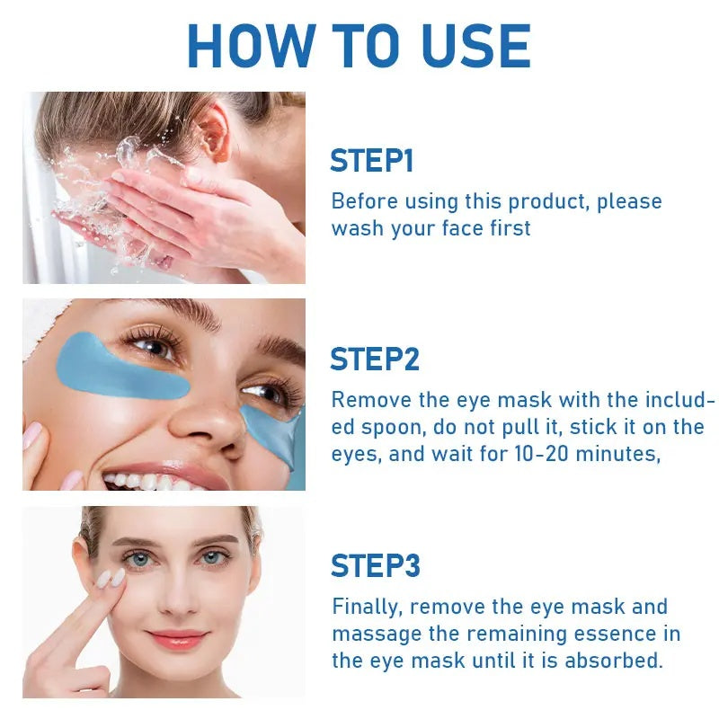 ROZINO Collagen & Retinol Under Eye Masks - Firming & Nourishing Eye Care