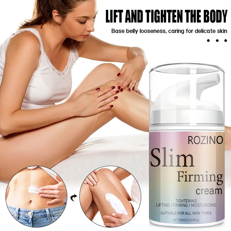 ROZINO Firming Body Cream for Belly, Legs, Arms & Butt - 60ml