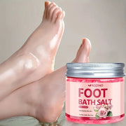 ROZINO Foot Soak with Tea Tree & Lavender Oil - Detox Bath Salts for Dry Cracked Feet