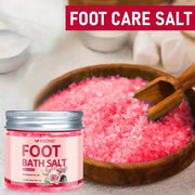 ROZINO Foot Soak with Tea Tree & Lavender Oil - Detox Bath Salts for Dry Cracked Feet