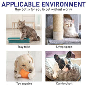 ROZINO Gentle Pet Deodorizing Spray - Fresh Scent & Moisturizing Care