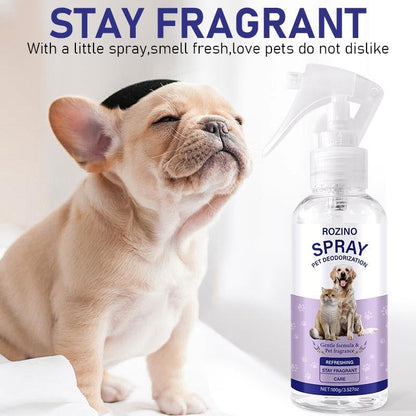 ROZINO Gentle Pet Spray: Fresh Scent & Moisturizing Care