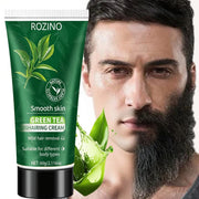 ROZINO Green Tea Hair Removal Cream for Lips - Gentle Formula, 60g