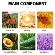 Rozino Horse Oil Joint Cream with Retinol, Honey & Shea Butter - 40g