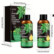 Rozino Jamaica Black Castor Oil Shampoo & Conditioner Set - 100g Each
