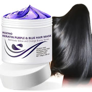 ROZINO Keratin Purple & Blue Hair Mask - Anti-Brass Toning Treatment