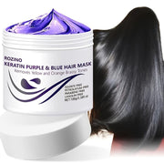 ROZINO Keratin Purple & Blue Hair Mask - Anti-Brass Toning Treatment