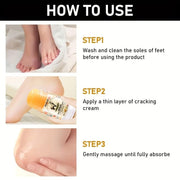 ROZINO Lanolia Hand & Foot Cream 40g - Moisturizing Care for Dry Cracked Skin