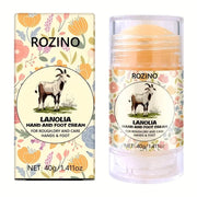ROZINO Lanolia Hand & Foot Cream - Hydrating Moisturizer for Dry Cracked Skin
