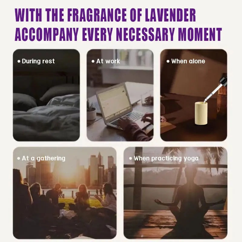ROZINO Lavender Essential Oil 100ml - Pure Natural for Diffusers, Aromatherapy & Soap Making