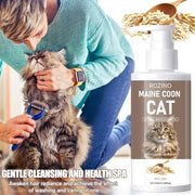 ROZINO Maine Coon Cat Shampoo - Oat Nourishing & Gentle Cleansing
