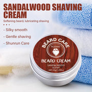 ROZINO Men's Sandalwood Scented Shaving Cream - 30g