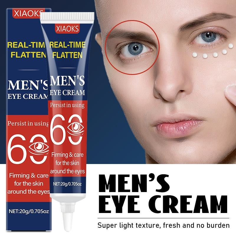 ROZINO Men's Eye Cream for Dark Circles & Puffiness - Anti-Aging with Aloe Vera, 20g