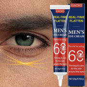 ROZINO Men's Eye Cream for Dark Circles & Puffiness - Anti-Aging with Aloe Vera, 20g
