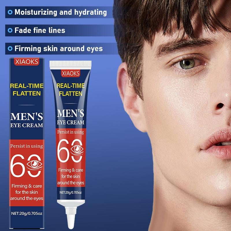 ROZINO Men's Eye Cream for Dark Circles & Puffiness - Anti-Aging with Aloe Vera, 20g