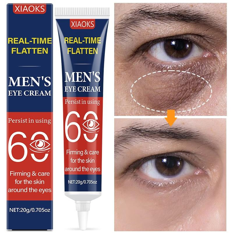 ROZINO Men's Eye Cream for Dark Circles & Puffiness - Anti-Aging with Aloe Vera, 20g