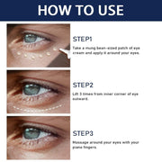 ROZINO Men's Eye Cream for Dark Circles & Puffiness - Anti-Aging with Aloe Vera, 20g