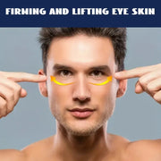 ROZINO Men's Eye Cream for Dark Circles & Puffiness - Anti-Aging with Aloe Vera, 20g