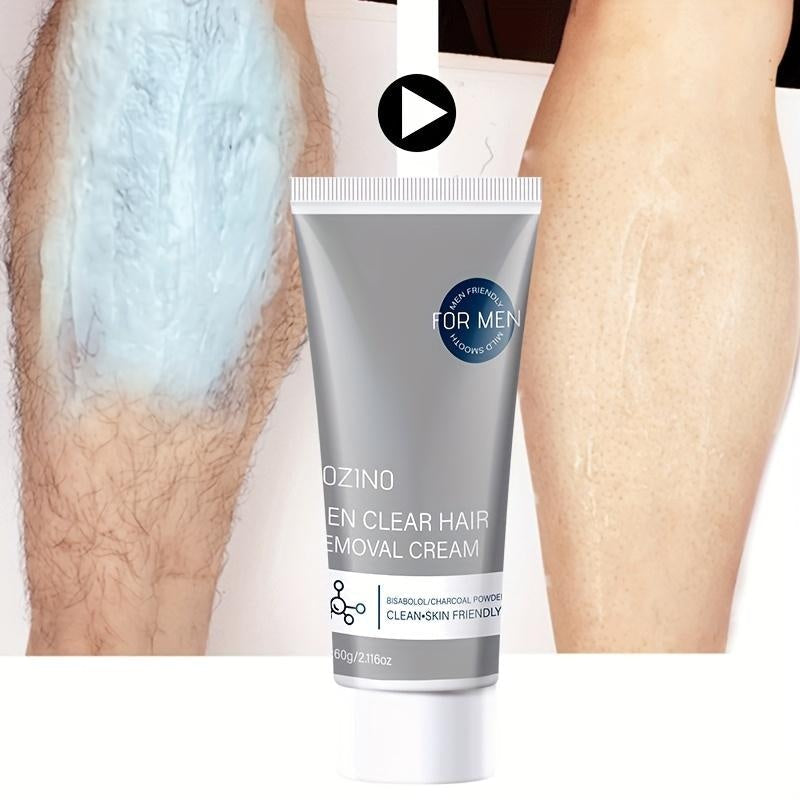 ROZINO Men's Hair Removal Cream - Moisturizing & Nourishing Formula