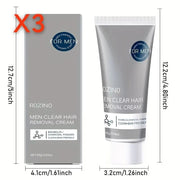 ROZINO Men's Hair Removal Cream - Moisturizing & Nourishing Formula