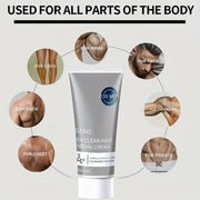 ROZINO Men's Hair Removal Cream - Moisturizing & Nourishing Formula