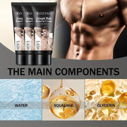 Rozino Men's Hair Removal Cream for Armpit & Body - Gentle Formula