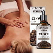 ROZINO Clove Essential Oil - 100ml Natural Aromatherapy Oil for Skin & Hair