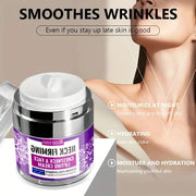 Rozino Neck Firming Cream for Neck, Chest & Face - Lightweight Hydrating Moisturizer - 50ml