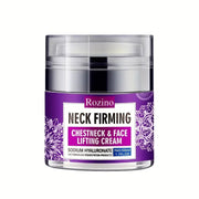 Rozino Neck Firming Cream for Neck, Chest & Face - Lightweight Hydrating Moisturizer - 50ml