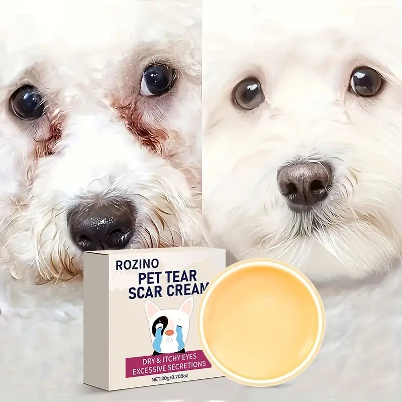 ROZINO Pet Eye Care Balm - Moisturizing Eye Protection for Dogs & Cats