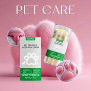 ROZINO Pet Paw & Nose Balm with Vitamin E - Moisturizing Paw Care for Dogs & Cats