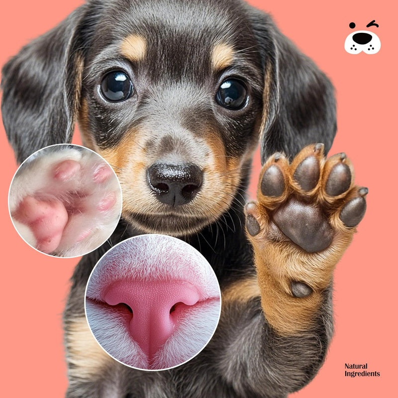 ROZINO Pet Paw & Nose Balm with Vitamin E - Moisturizing Paw Care for Dogs & Cats